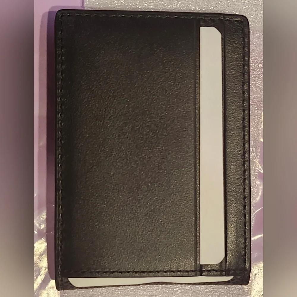 Coach Compact Billfold Wallet In Signature Canvas